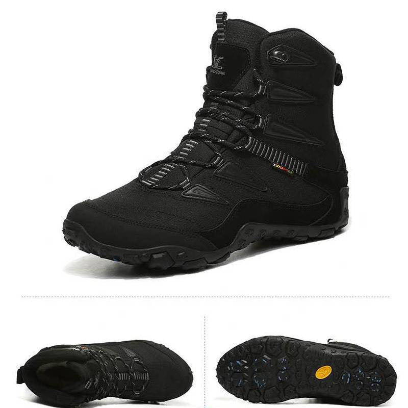 ZENDO Africa – Waterproof Winter Sneakers Black Grey (Men’s Edition)