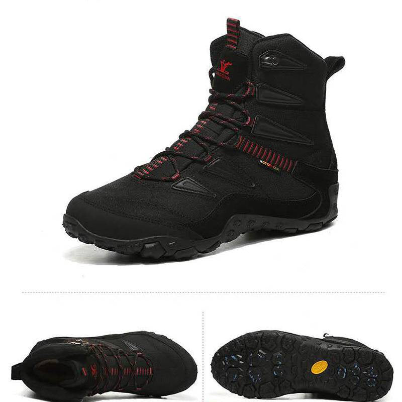 ZENDO Africa – Waterproof Winter Sneakers Black Grey (Men’s Edition)