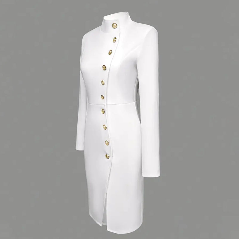 Robe Élégante à Boutons Dorés - ZENDO Afrique™ | Bodycon Premium
Description pour le référencement naturel (SEO): Découvrez la Robe Élégante ZENDO Afrique™ avec boutons dorés. Coupe ajustée bodycon, tissu extensible premium. Parfaite pour soirées et occa